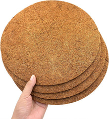 Kokosmatte 40cm Winterschutz Pflanzen Kokos-Mulchscheibe 4er Set