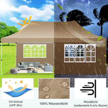 COBIZI Faltpavillon 3x6m Wasserdicht mit