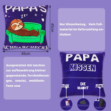 Kissenbezug 45x45 Papa Geschenk Weihnachten Vatertag Couch