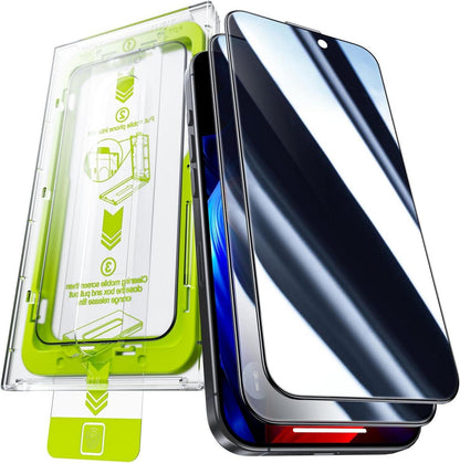 Displayschutzfolie für iPhone 16 Pro Max, Panzerglas Privacy 28°Anti