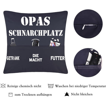 Feuerwehr Geschenke Kissenbezug 45x45 mit 3 Tasche