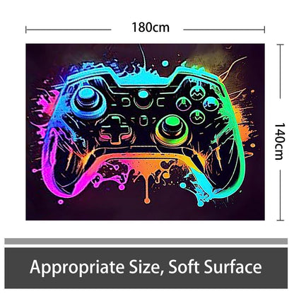 3D Gaming Teppich 140x180 cm - Rutschfest & Waschbar