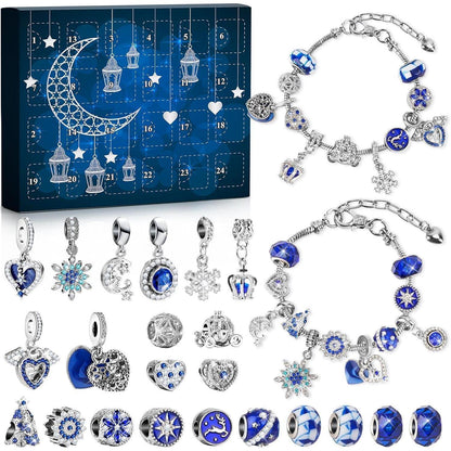 Adventskalender Armband DIY Mädchen 2026 Schmuck Weihnachten