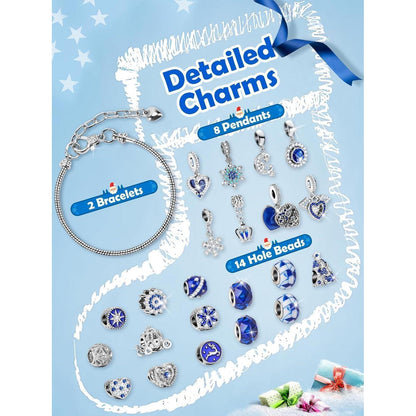 Adventskalender Armband DIY Mädchen 2026 Schmuck Weihnachten
