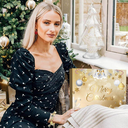 Adventskalender Schmuck 2026 Mädchen Frauen Gold Halskette