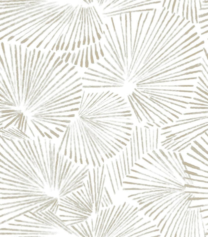 Selbstklebende Beige Linie Tapete wasserdicht 0.4W x 10L m