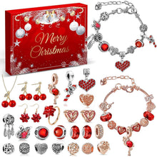 Adventskalender Schmuck Rot 2024 Mädchen Frauen