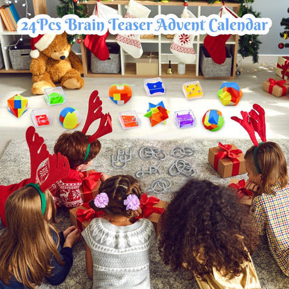 Adventskalender 2024 für Kinder - Rätselspielzeug
