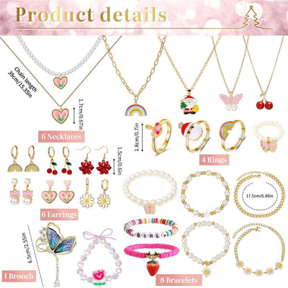 Adventskalender Schmuck Teenager Mädchen 2026 Niedliche