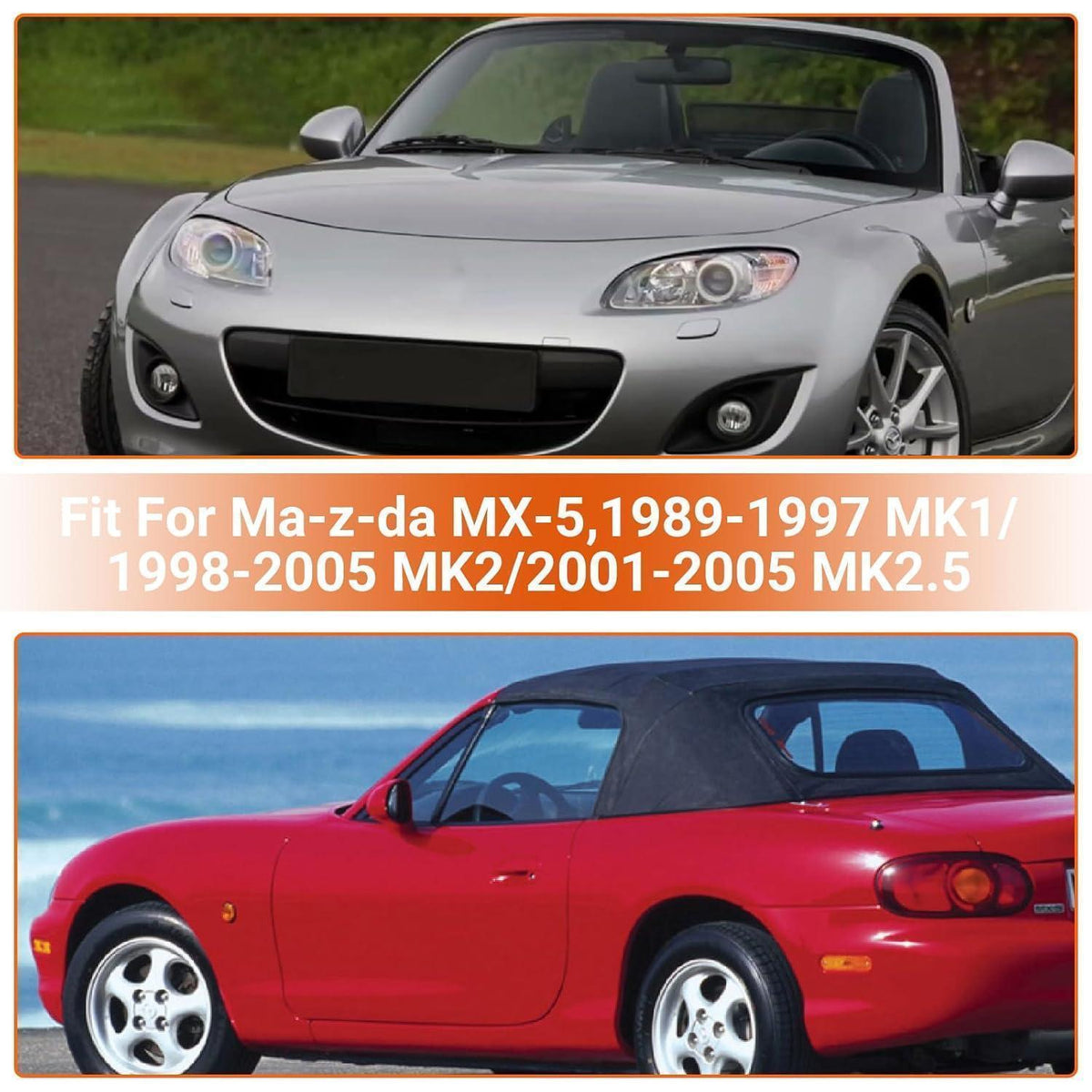 Autoabdeckung für Mazda MX-5 NA/NB 1989-2005 – Allwetterschutz