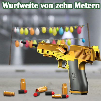 Spielzeug Pistole Kinder 1:1 Wüstenadler M1911 Schaumstoff-Blaster