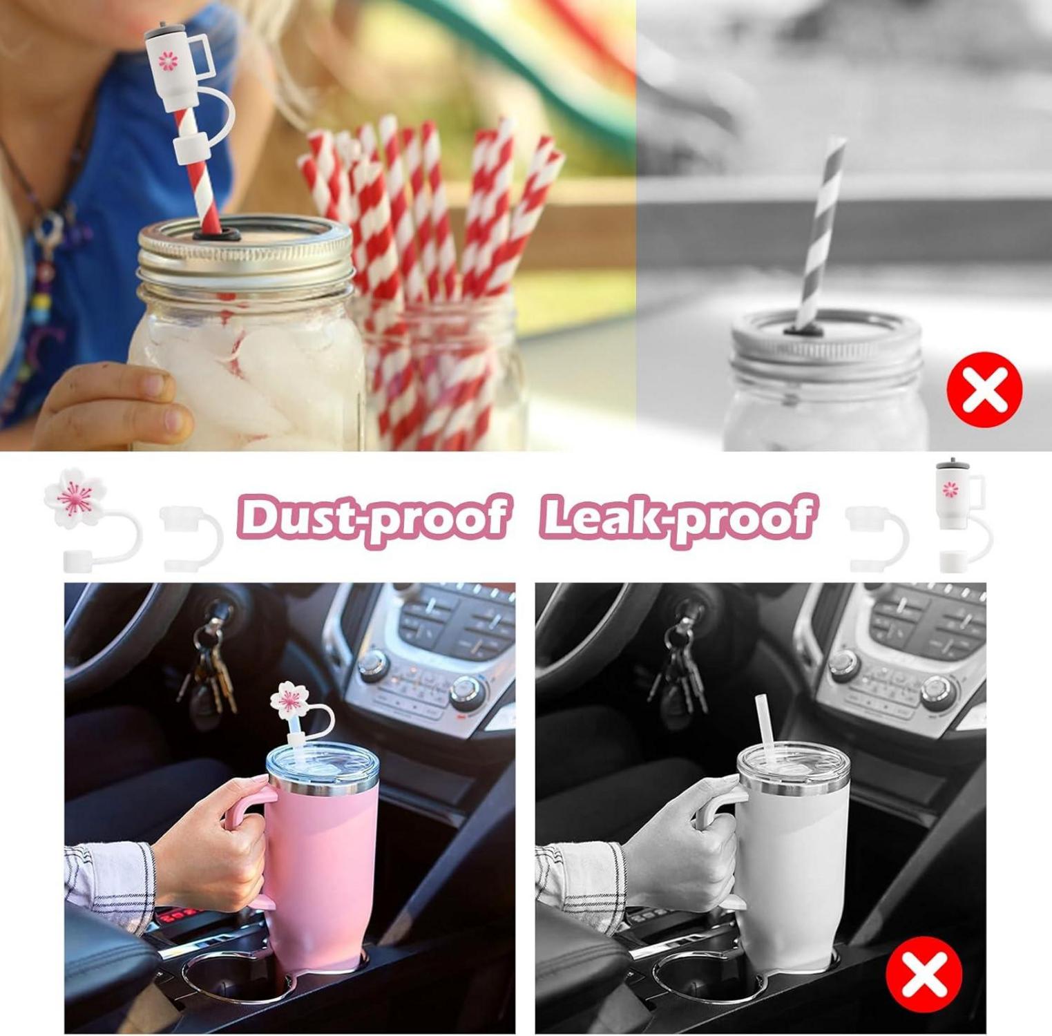 GADITIEK Stanley Cup Dichtung 9 Stück Set Transparent