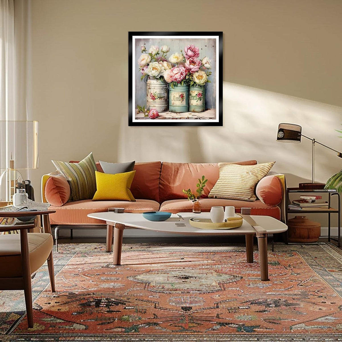 5D Diamant Painting Blumen Bild Set für Erwachsene & Kinder