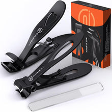 Nagelknipser Set für Dicke Fußnägel | Ergonomisch Premium-Stahl