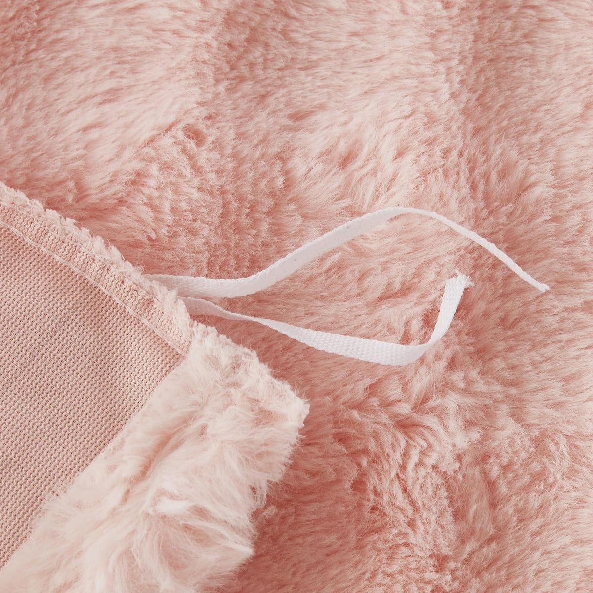 Plüsch Bettwäsche Set 200x200 Rosa - Winterwarm & Kuschelig