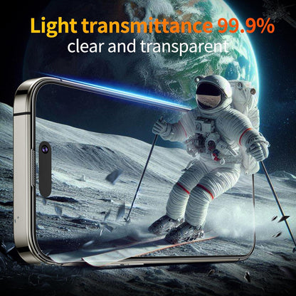 2×iPhone 16 Pro Panzerglas 6.3 Zoll Transparent 9H+ Härte