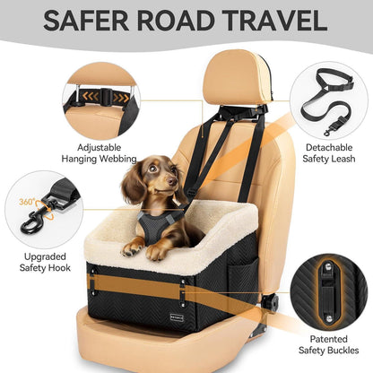 Hunde Autositz für kleine Hunde – Sicher & Komfortabel