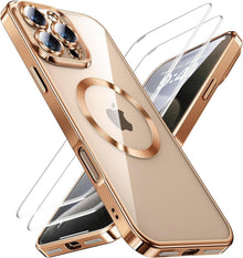 Militärstandard iPhone 16 Pro Max Hülle mit Magneten und Kameraschutz