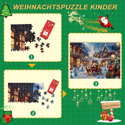 Evolyline Puzzle Adventskalender 2024 - 1008 Teile