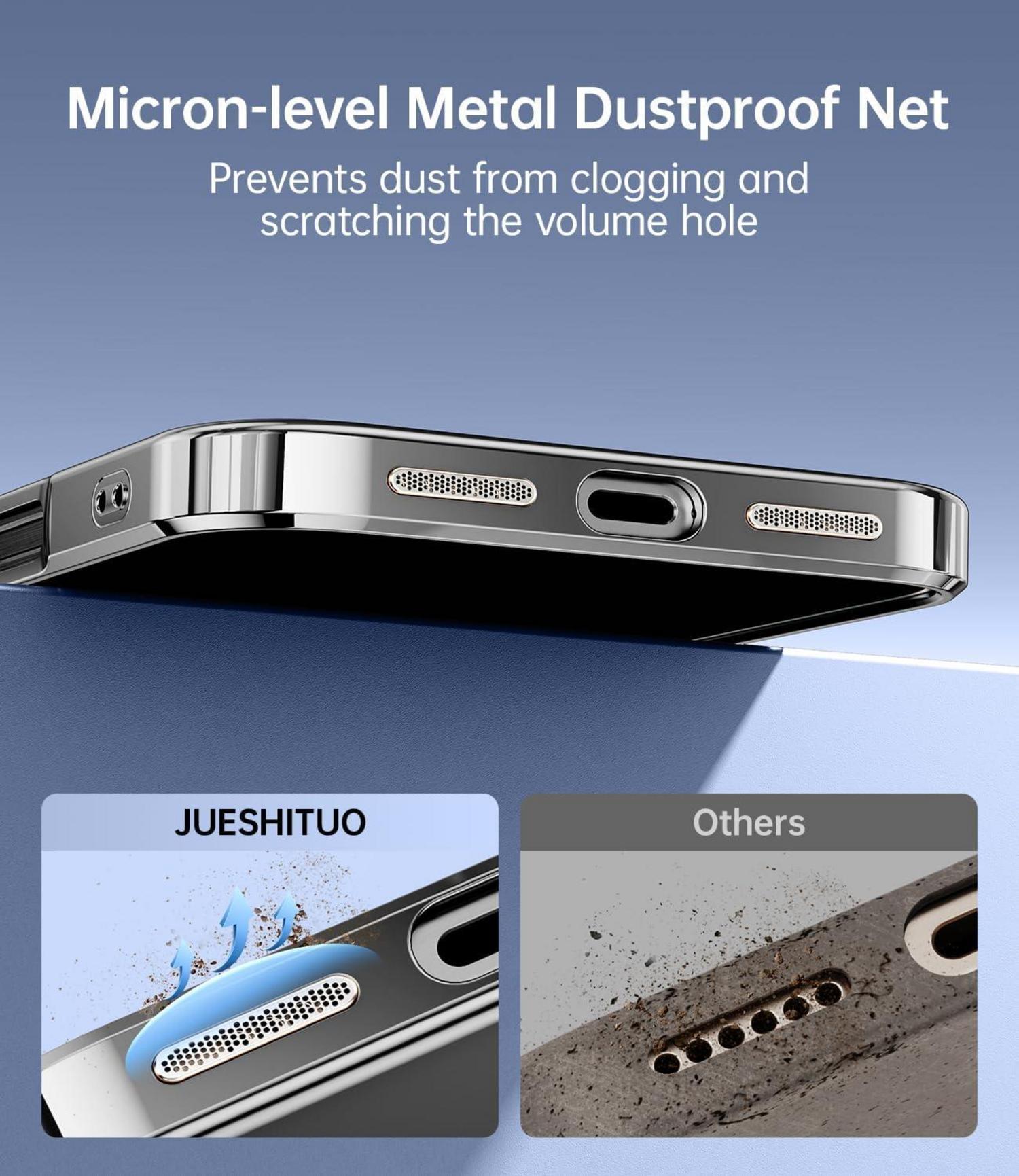 3-in-1 iPhone 16 Hülle mit Schutzfolie [Militärstandard] Stoßfest