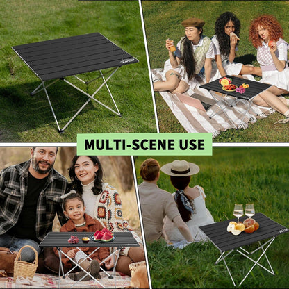 Klappbarer Campingtisch Aluminium Picknicktisch Strand Camping
