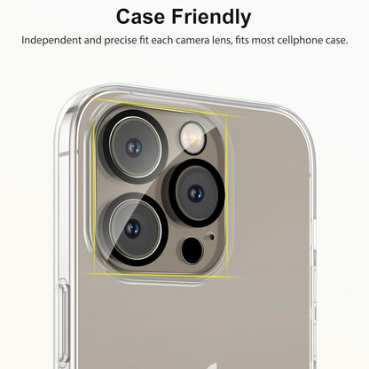 Kameraschutz für iPhone 16 Pro/Pro Max, 9H