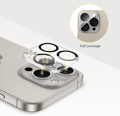 Kameraschutz Glas iPhone 16 Pro/Pro Max 9H Panzer Anti-Kratzer Ultra Klar Transparent