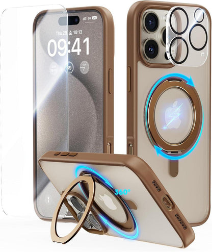 360° Magic Stand Hülle für iPhone 16 Pro Max