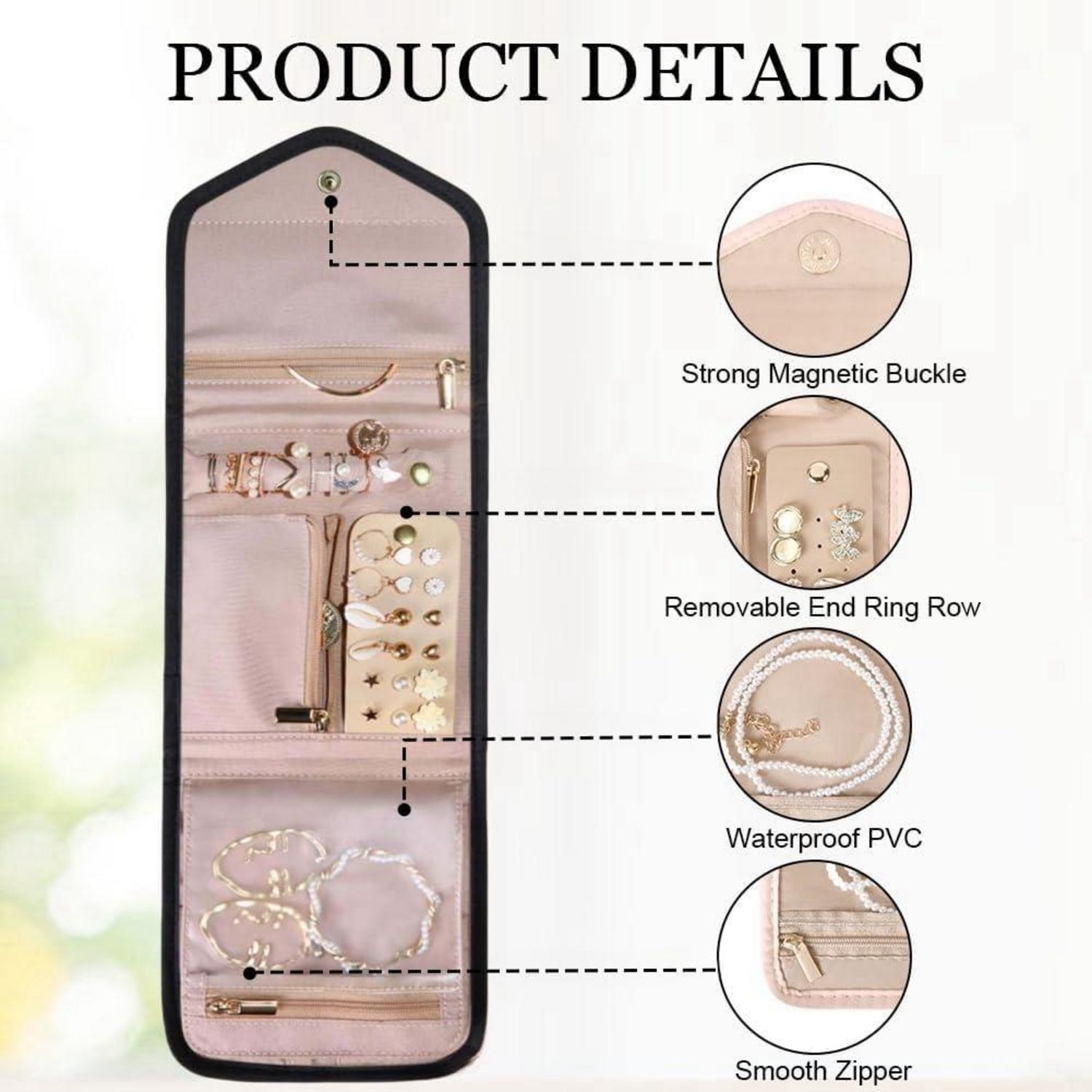Schmuck Organizer Tasche für Reise und Aufbewahrung