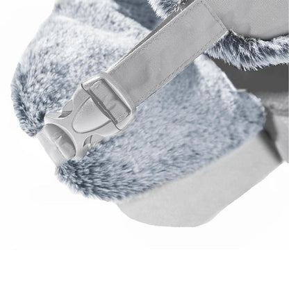 Winter Trappermütze Herren Damen Warm Plüschgefüttert