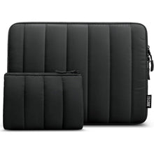 16 Zoll Laptop Tasche mit Zubehörtasche, Schwarz