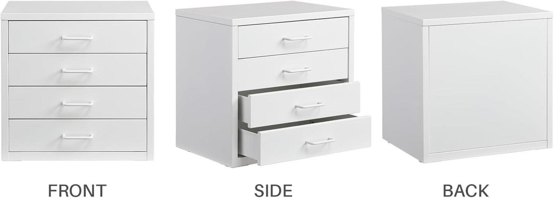 HollyHOME Schubladen-Aktenschrank Organizer A4 Home-Office