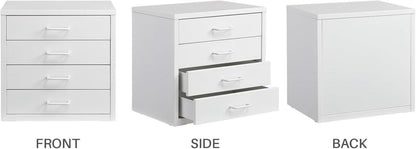 HollyHOME Schubladen-Aktenschrank Organizer A4 Home-Office