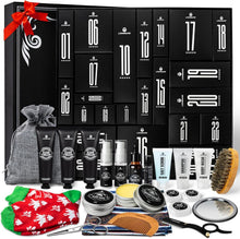 Adventskalender Männer Bartpflege Set 24 Weihnachtskalender
