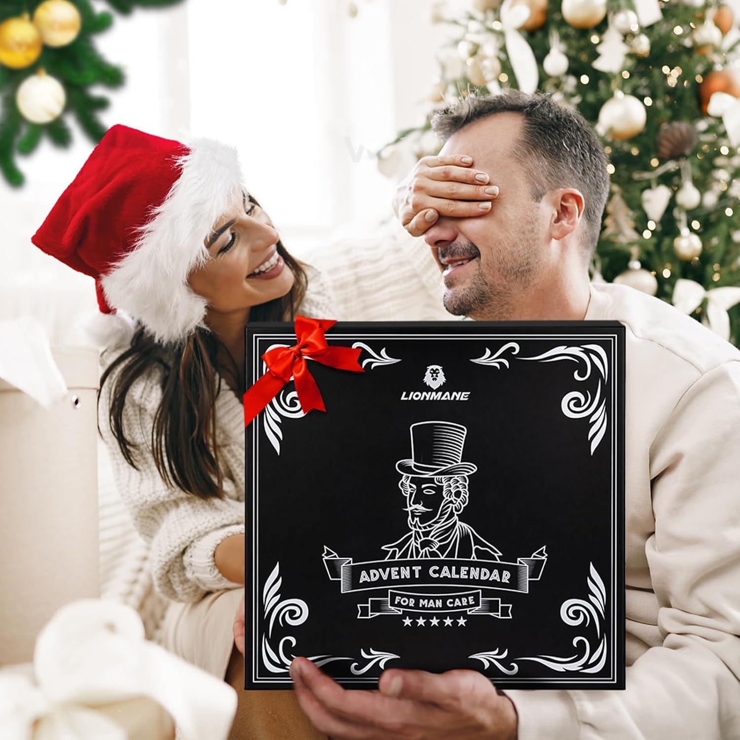 Adventskalender Männer Bartpflege Set 2024 Lionmane 24