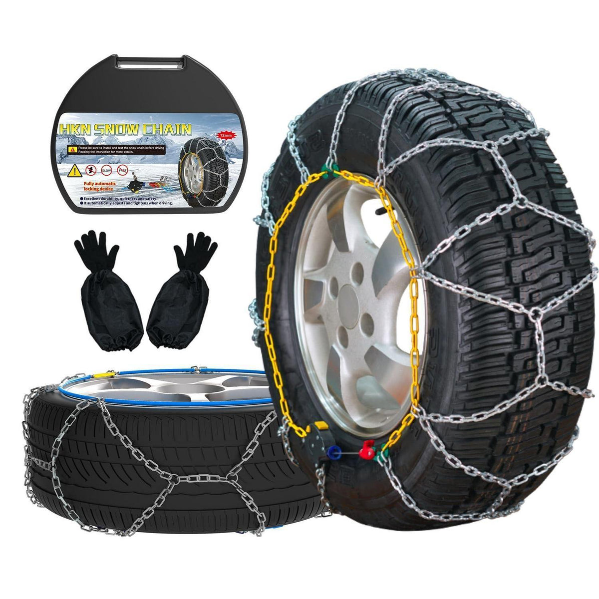 Automatische Schneeketten 12mm – Schnelle Montage & EN 16662