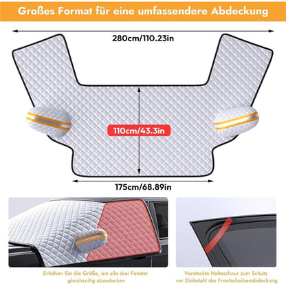 Winter Windschutzscheibenabdeckung Magnetisch Universal
