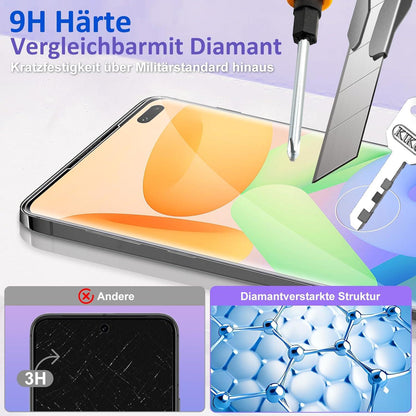 Panzerglas Schutzfolie 2+2 Stück Samsung Galaxy S10 Plus 9H Härte Kameraschutz