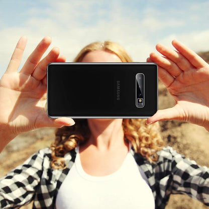 Panzerglas Schutzfolie 2+2 Stück Samsung Galaxy S10 Plus 9H Härte Kameraschutz