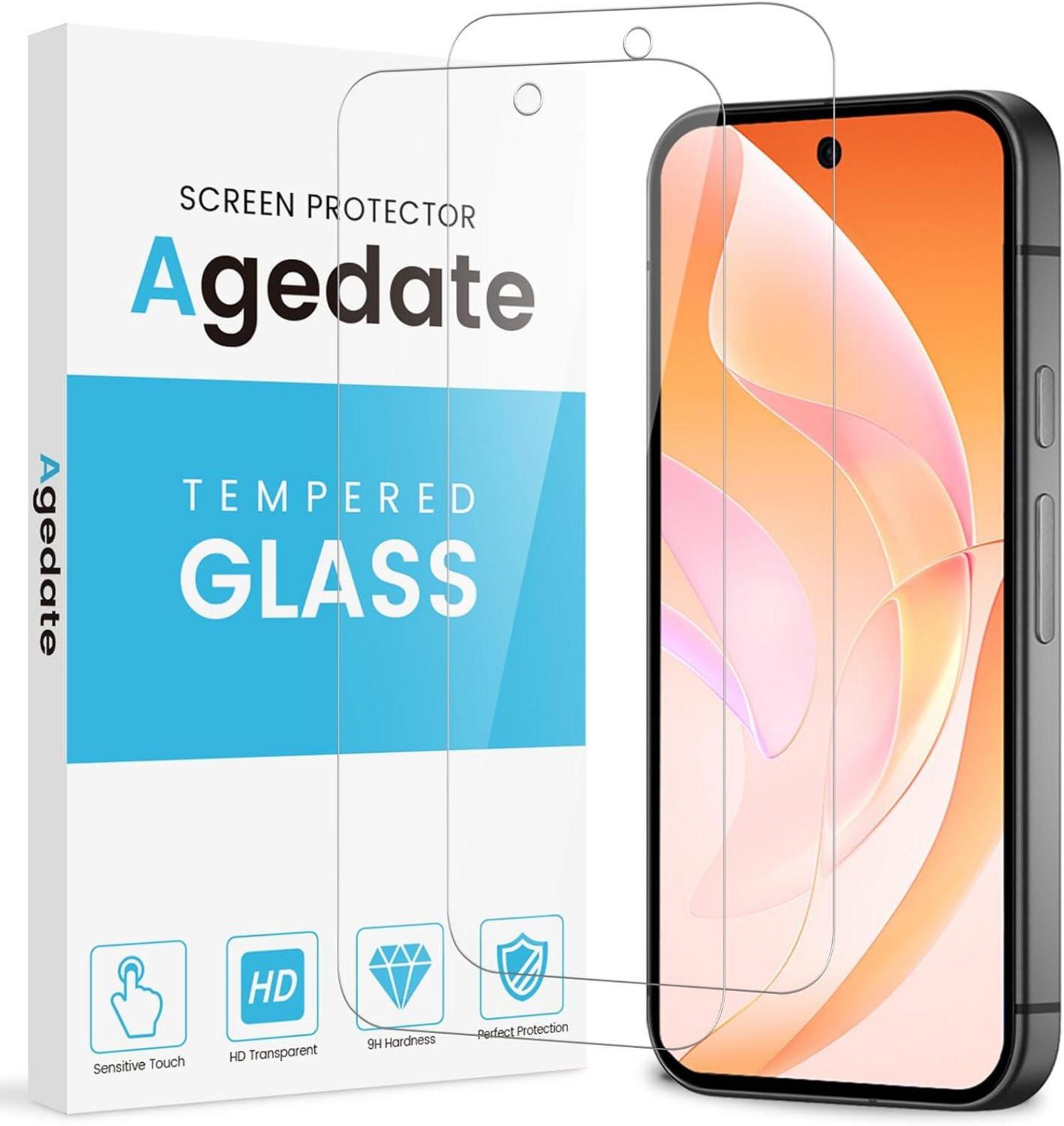 2er Set Panzerglas Displayschutz Google Pixel 9 Pro - 9H
