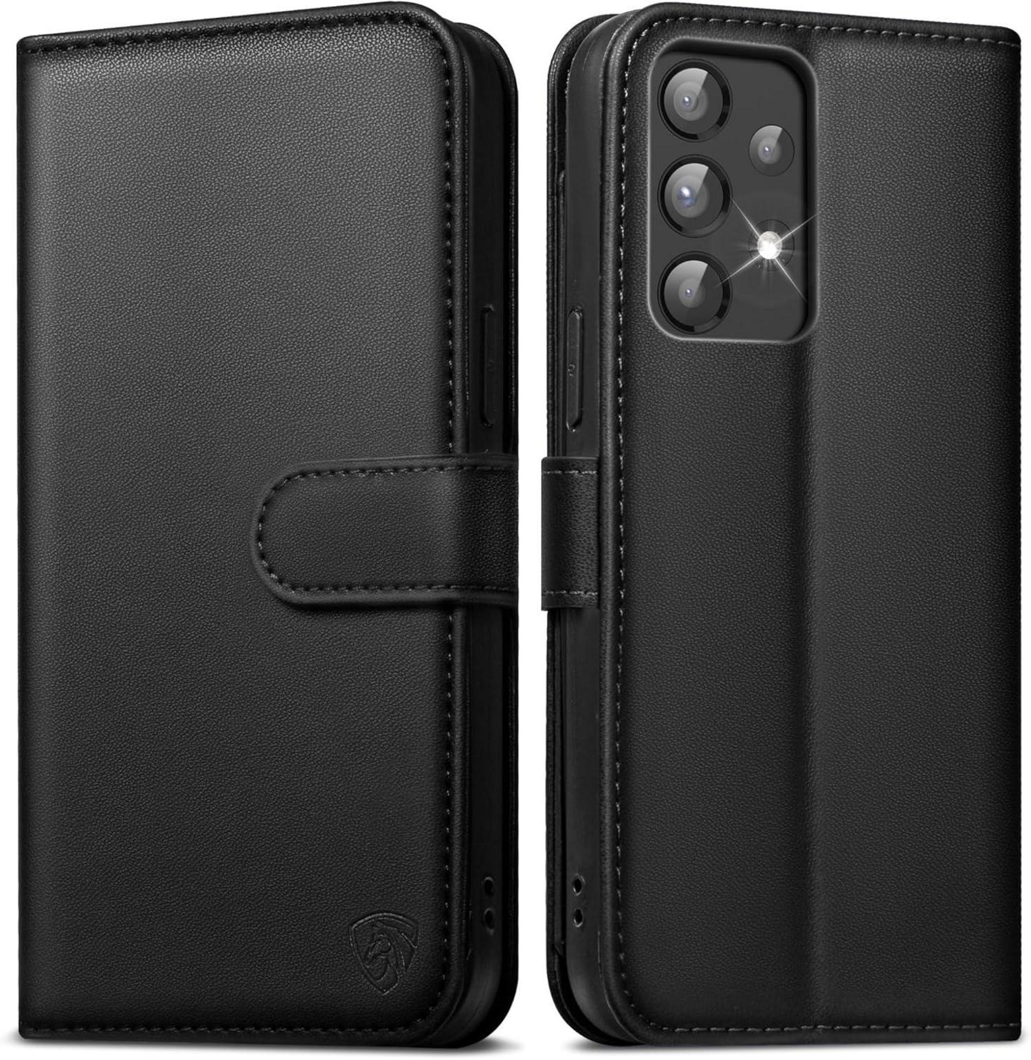 Samsung Galaxy A53 5G Hülle Wallet Schwarz Magnet Case