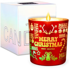 Weihnachtskerze Duftkerze Geschenkbox Zimt-Kürbisöl 150 g