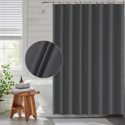 Duschvorhang Dark Grau 120x200 cm Anti-schimmel Eva Wasserdicht