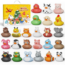 Weihnachts Adventskalender Enten Badeenten 24 Stück