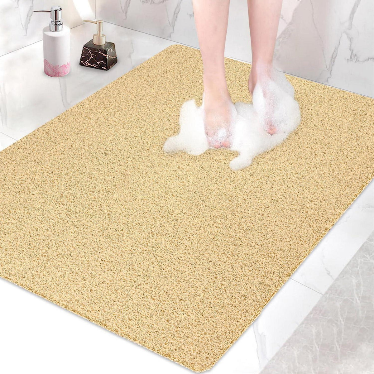 Rutschfeste Duschmatte 80x100 cm – Komfortable & Schnell Trocknende