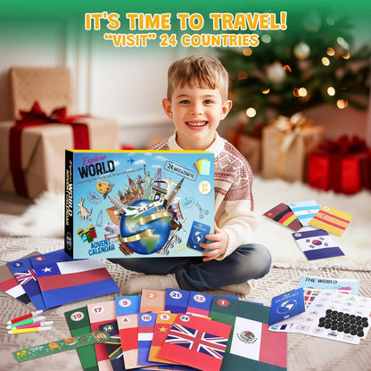 iZoeL Welt Adventskalender 2024 für Kinder - Basteln