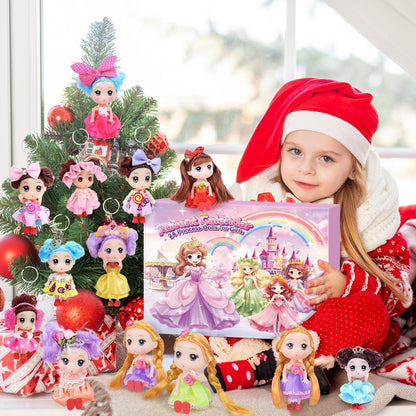 Adventskalender Puppen 2024 Mädchen Kinder