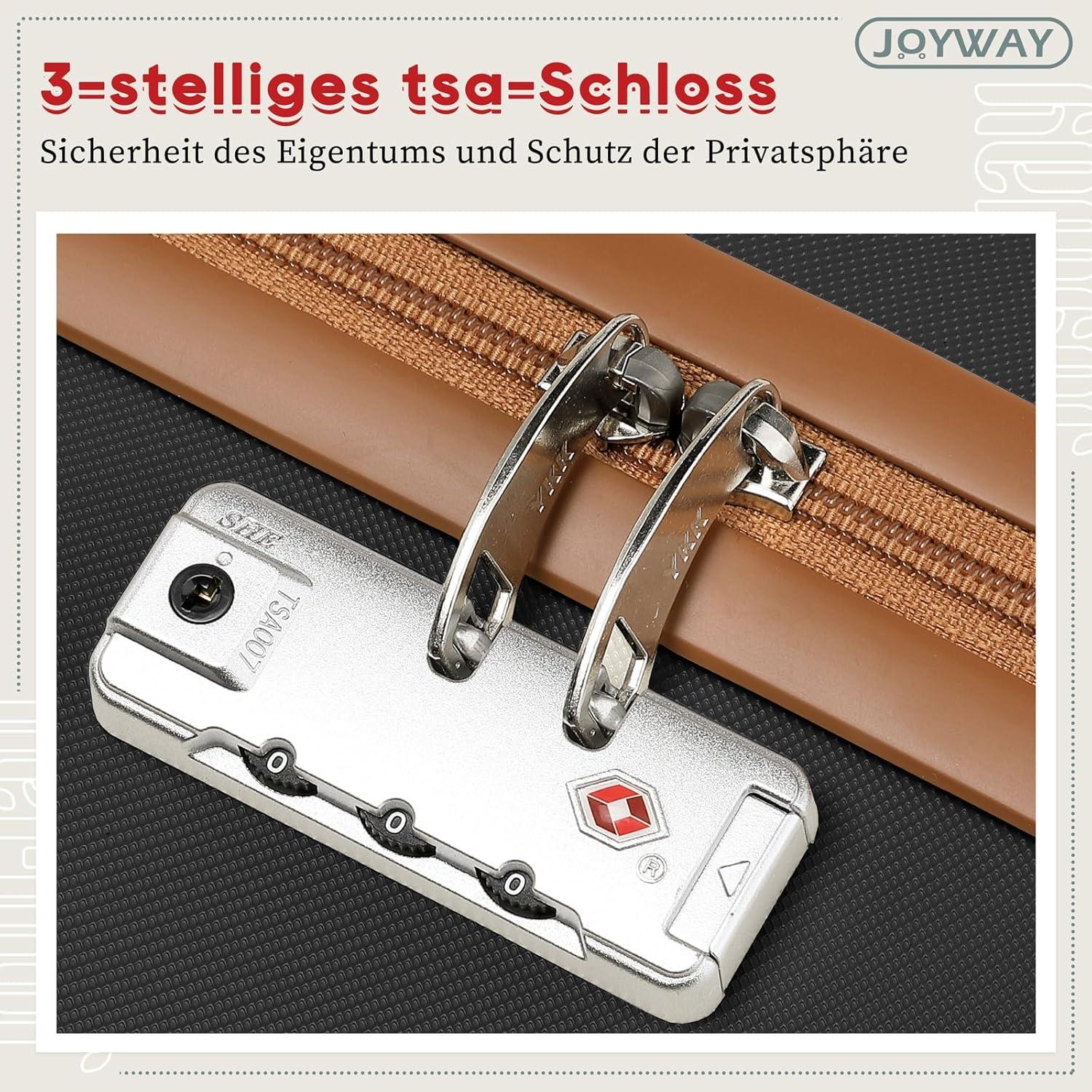 Joyway Kofferset 3-teilig ABS Hartschalen Trolley