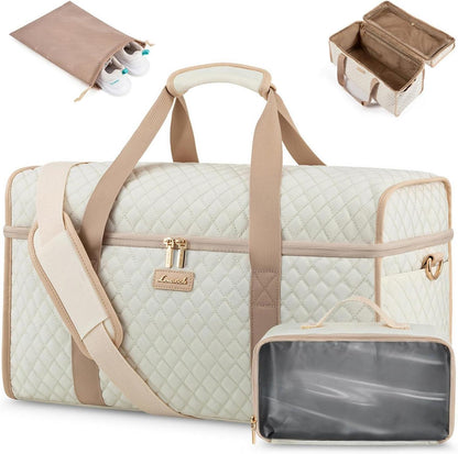 Weekender Reisetasche Damen Große Öffnung Wasserdicht Travel Bag