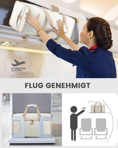Große LOVEVOOK Reisetasche für Damen, Wasserfestes Handgepäck Gym Tasche